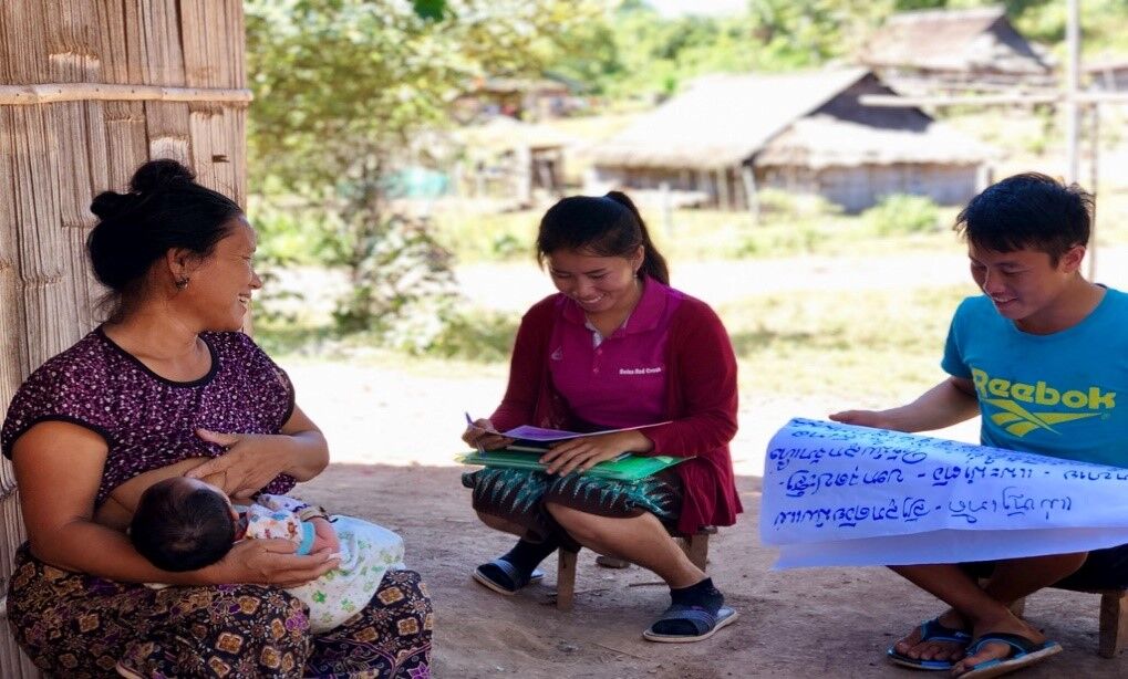 Front line health promoter in the remote villages of Lao PDR