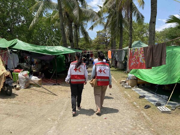Myanmar: Zelte für 1000 Betroffene des Erdbebens
