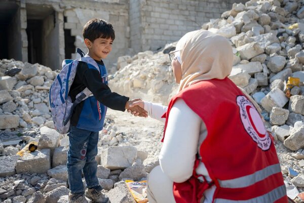 SRK unterstützt Familien in Syrien beim Neubeginn