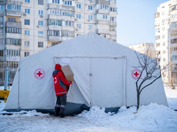 Das SRK verstärkt Ukraine-Hilfe nach schweren Angriffen auf Energieversorgung