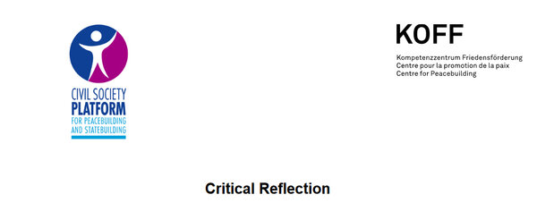 Critical Reflection following the KOFF Policy Roundtable on The New Deal and the Role of Civil Society