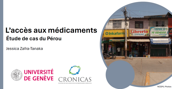 Jessica Zafra-Tanaka: L’accès aux médicaments. Étude de cas du Pérou