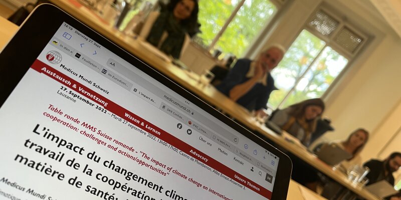 « L’impact du changement climatique sur le travail de la coopération internationale en matière de santé : défis et actions » 