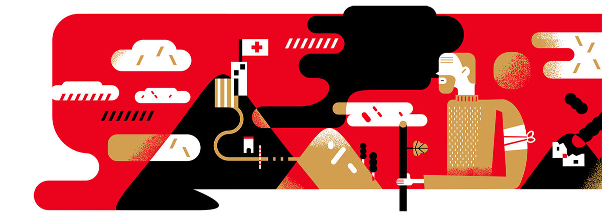 Illustration: Jamie Aspinall, Basel (&copy; Medicus Mundi Schweiz)