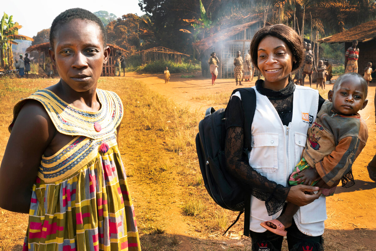 Reaching the remote villages. Photo: &copy; FAIRMED