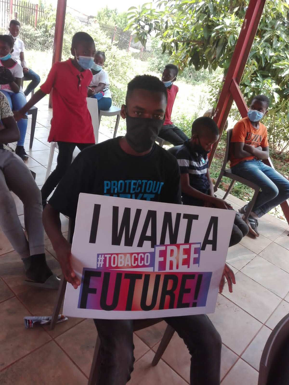 Fighting tobacco in South Africa through the Protect Our Next Campaign. Photo: By Joash Daniel<br>
