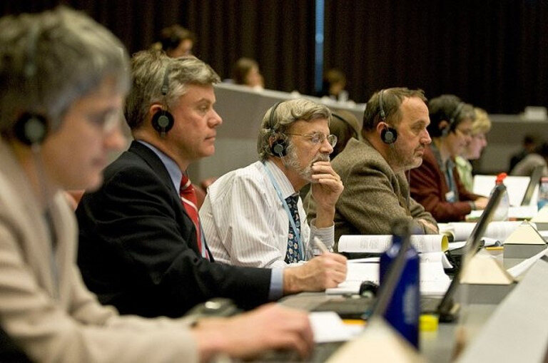 Civil society observers from FCA participating in the negotiation session of the FCTC in Geneva. (public)