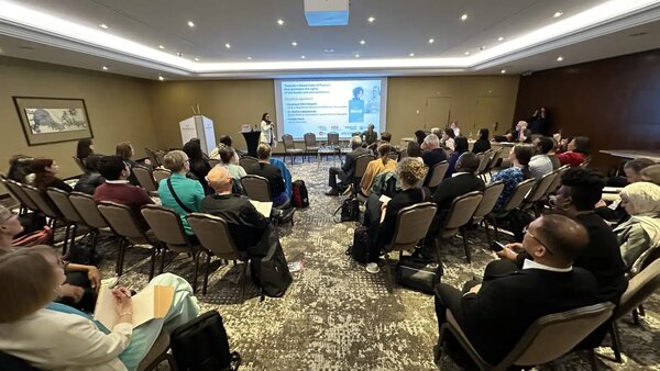 Sharing insights on international health worker recruitment at World Health Assembly