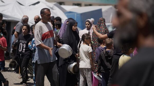 Gaza : Famine également chez les humanitaires
