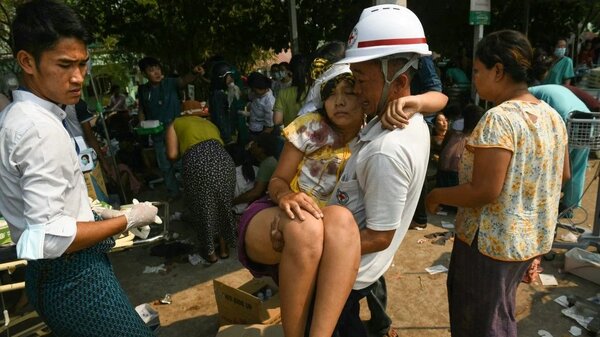 Myanmar: aide après le séisme
