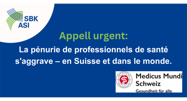 Appel urgent:  Ne pas combattre la pénurie de professionnels de santé sur le dos des plus  pauvres!