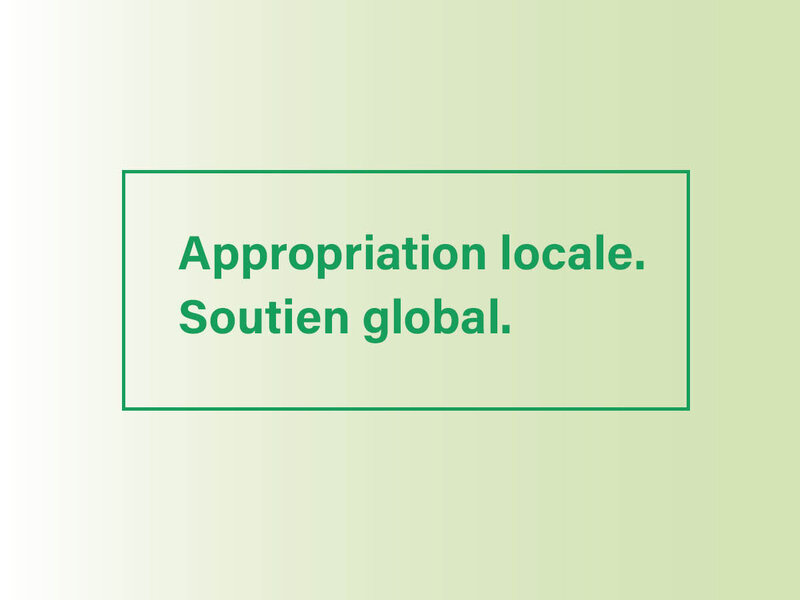 Appropriation locale. Soutien global. Manifeste pour une action dirigée localement