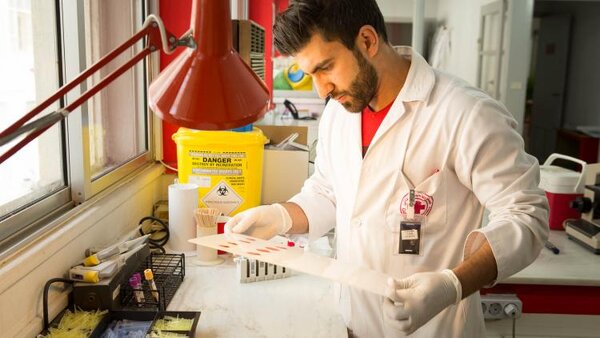 Blutspende in der internationalen Zusammenarbeit