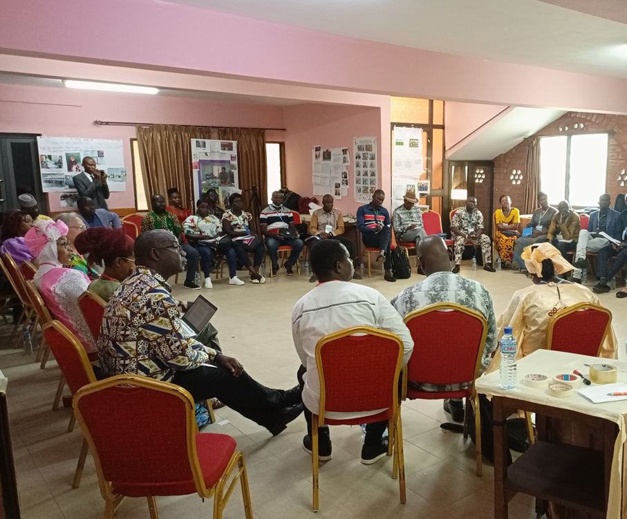 Partner meeting on decolonial and intersectional perspectives in Lom&eacute;, 2022. Photo: &copy; Bibiane Yoda, Country Representative, Burkina Faso, IAMANEH Schweiz<br>