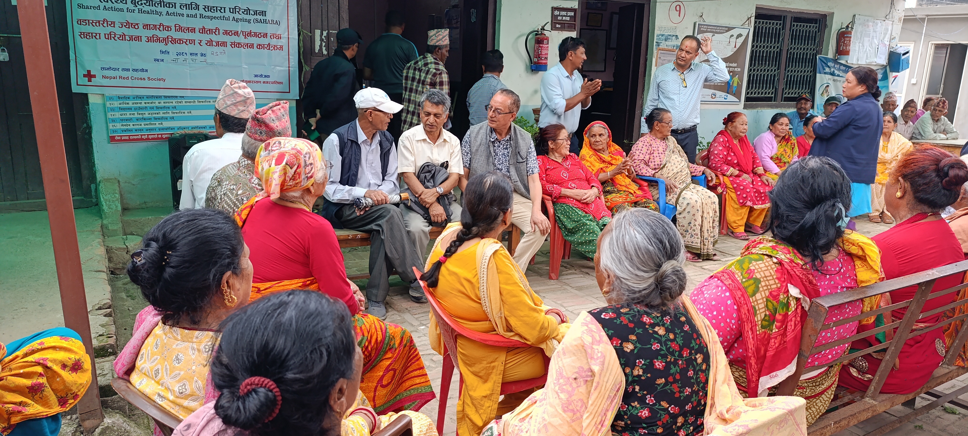 Community outreach camp. Photo: &copy; NRCS