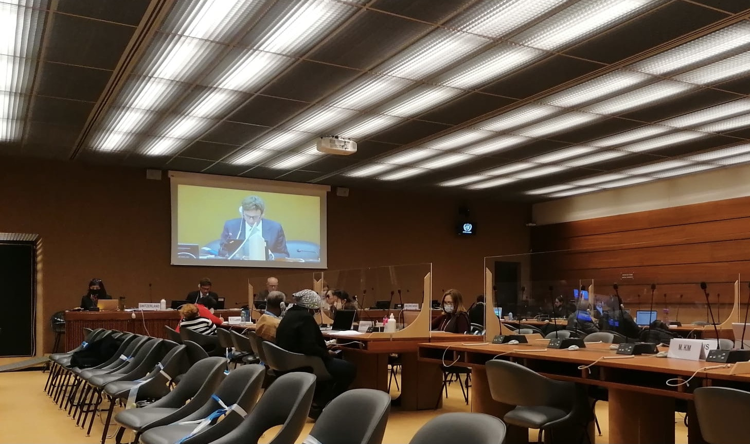 Conference room UN Geneva. Photo: &copy; Chantal Baumgarten