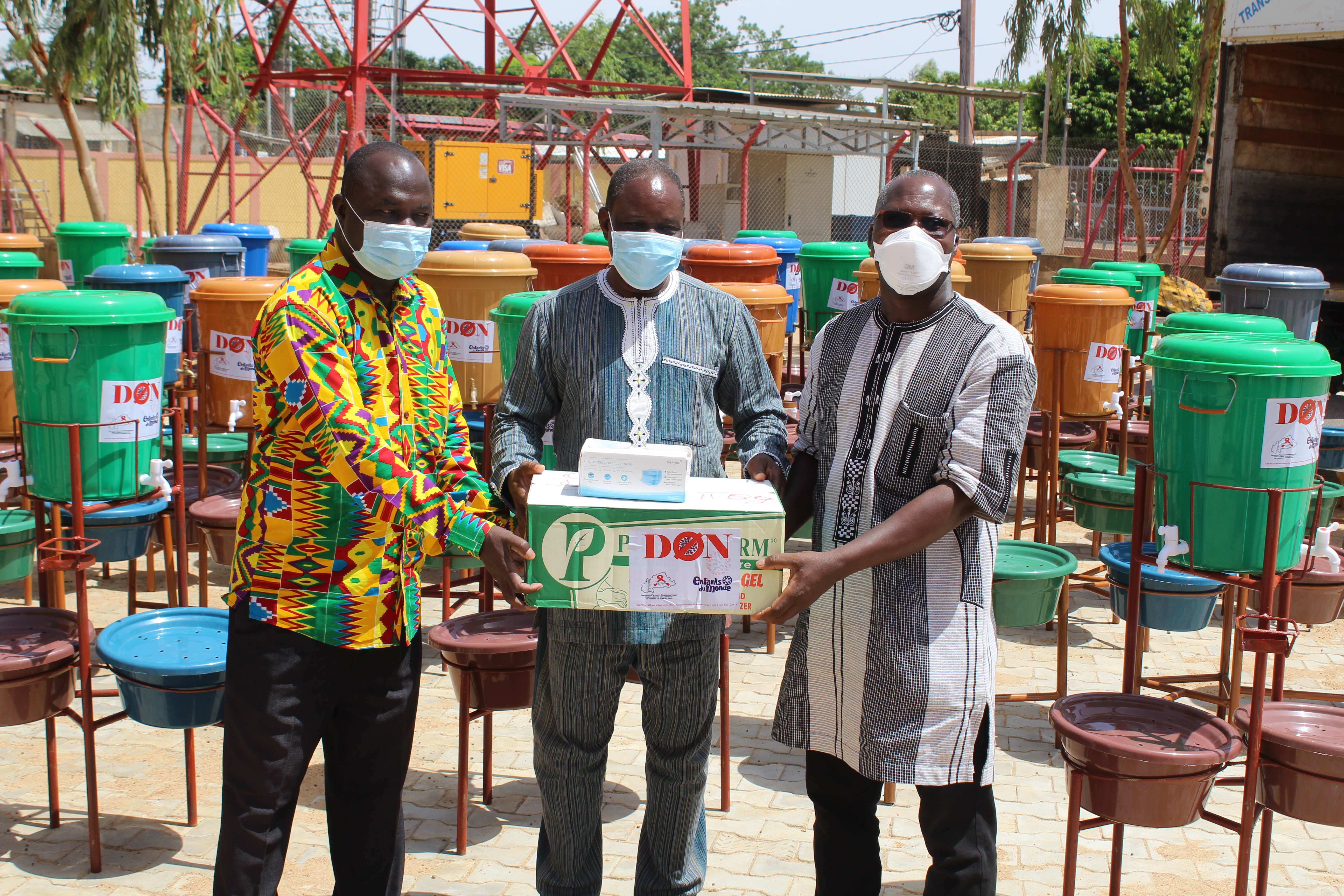 COVID-19: Ankunft von Schutzausrüstung in Burkina Faso