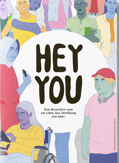 Broschure &laquo;Hey You&raquo;. Photo: &copy; SANTE SEXUELLE SUISSE
