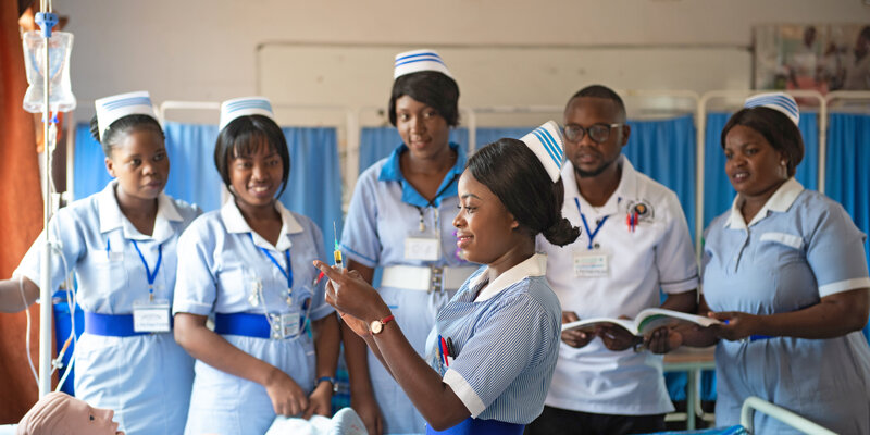 Decentralised nurse training model in rural Zambia 