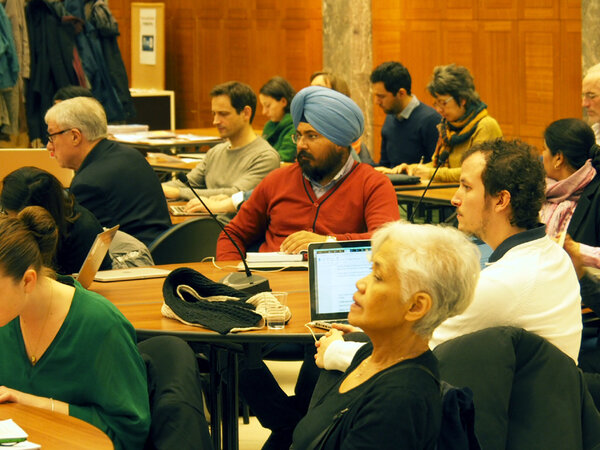 La société civile discute de thèmes importants en amont de la 144ème session du Conseil exécutif de l’OMS