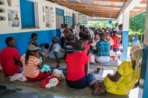 l'enchère pour la Suisse-Santé-Haïti