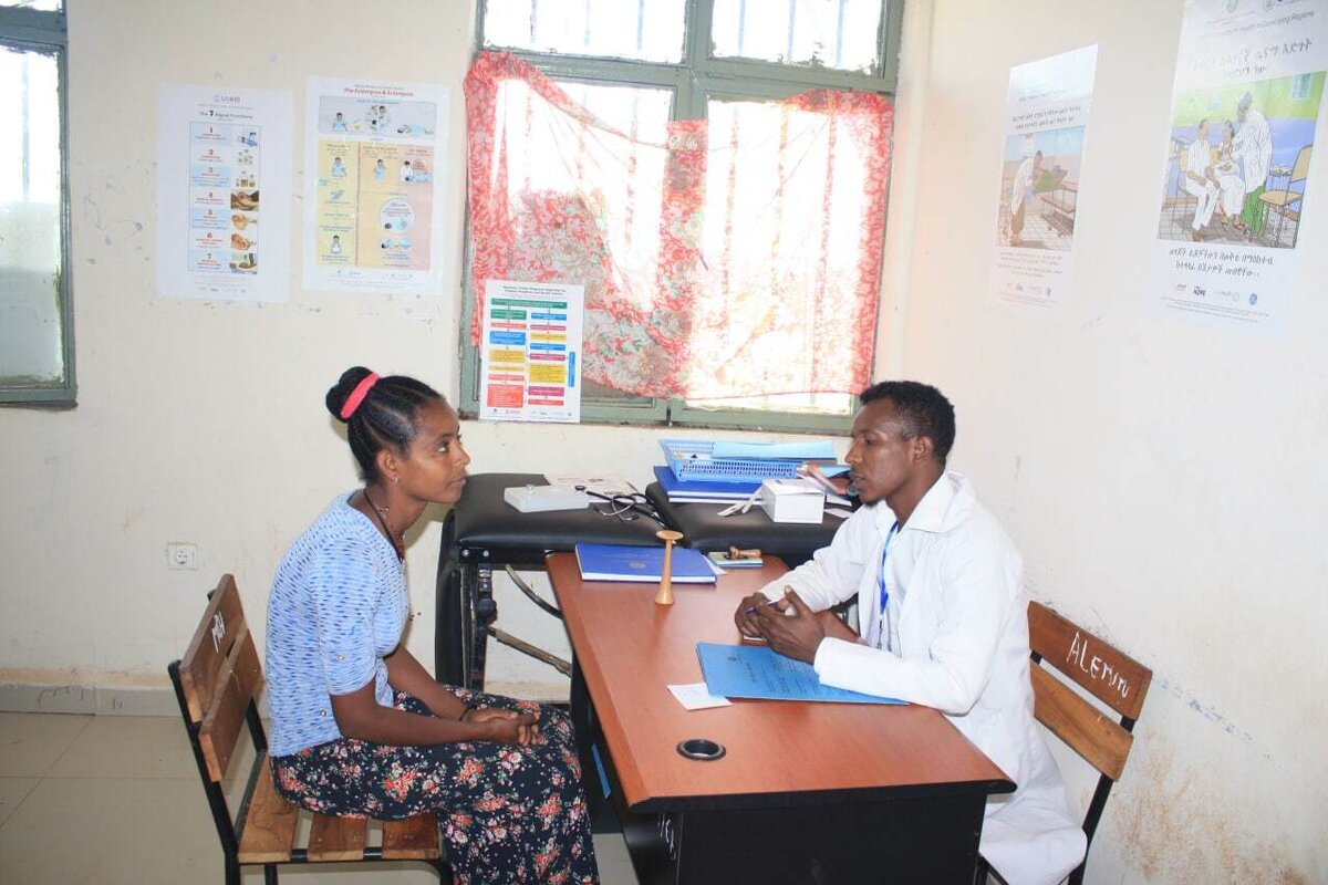 A self-confident young lady seeking counseling and options available to avoid pregnancy. Photo: &copy; Amref Health Africa in Ethiopia