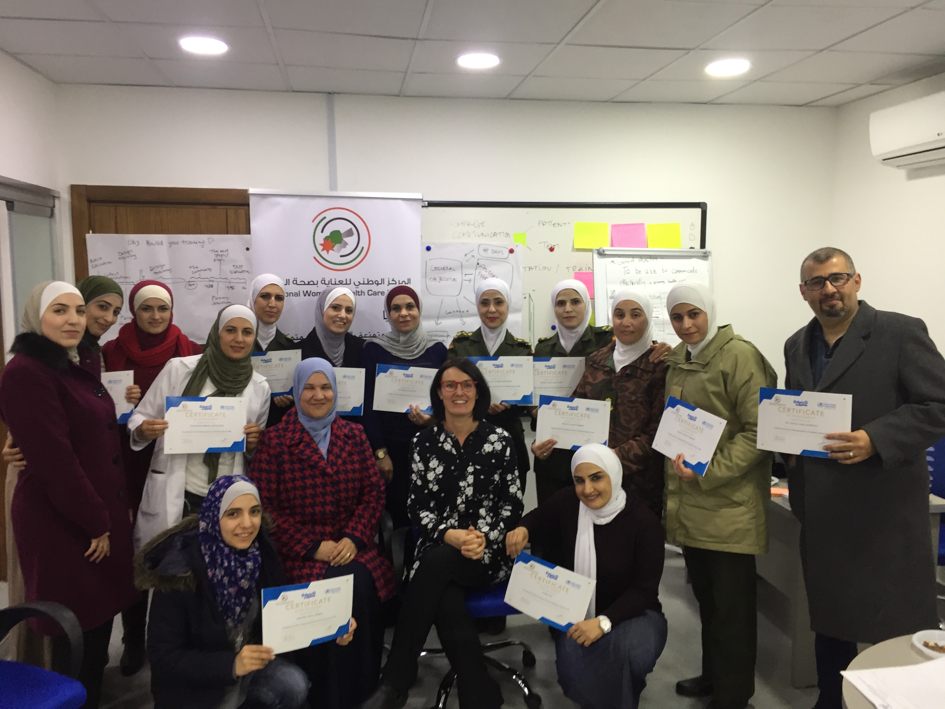 Formation santé en Jordanie